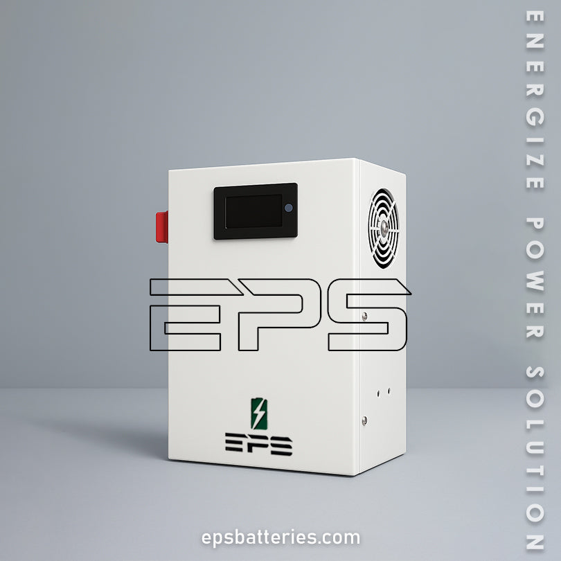 12V 72Ah LiFePO₄ Wall-Mount Power Bank By EPS Batteries