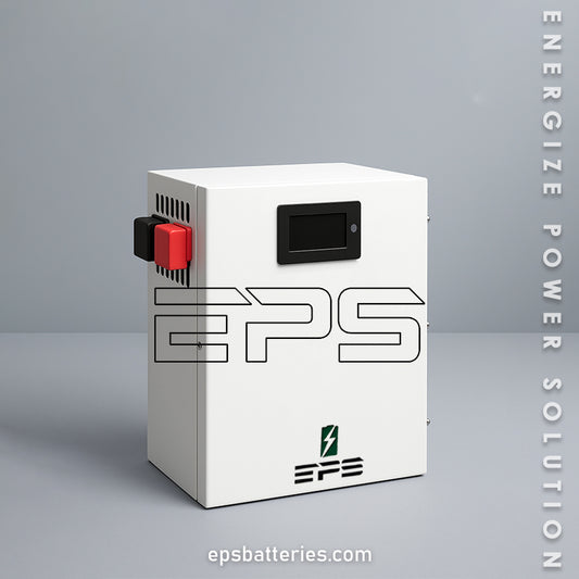 12V 72Ah LiFePO₄ Wall-Mount Power Bank By EPS Batteries